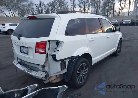 2018 Dodge Journey Se z USA, uszkodzony, nr VIN 3C4PDCABXJT242559